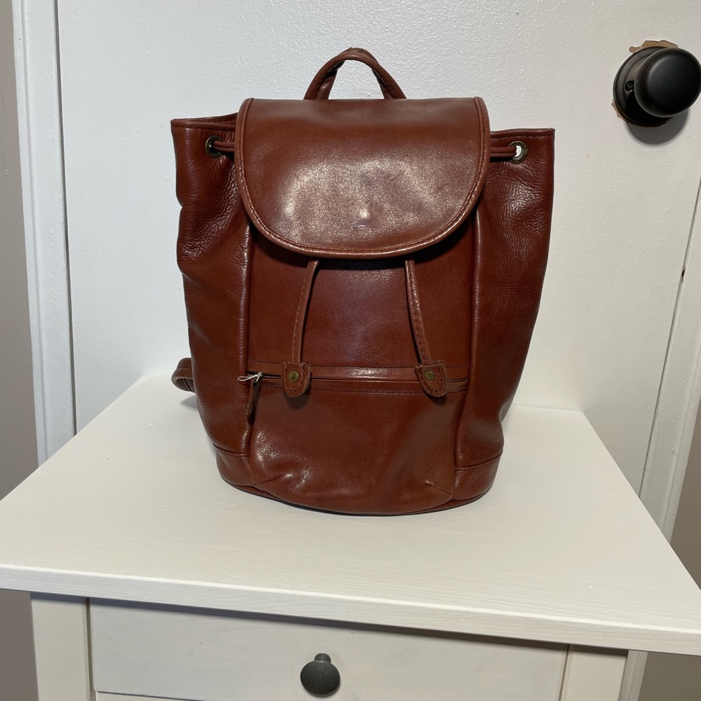 HIDESIGN leather backpack